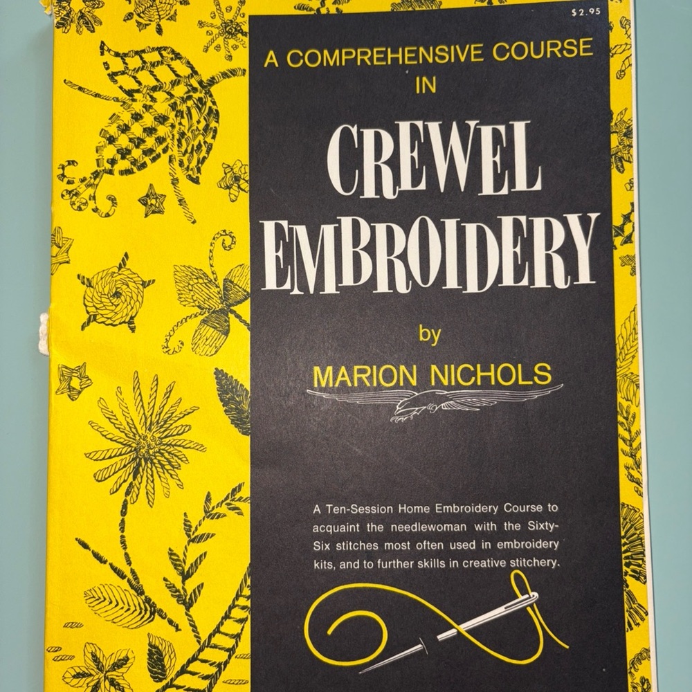Crewel Embroidery Book by Marion Nichols